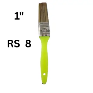 | Size 1" | green hendal | Durable & Thick Paint Brushes Set for Windows & Doors | Smooth Finish | DIY & Professional Use Painting Brushes
