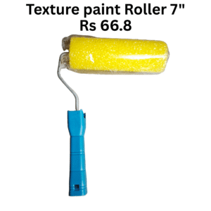 7inch best quality Texture paint Roller with Handle for Wall Decor (YELLOW) packing 20 pic