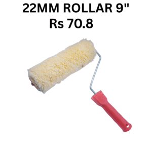 9″ 22mm creem Premium Paint Roller Perfect for Wall Painting – Interior & Exterior packing 30pic