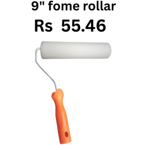 9" Inch Foam Paint Roller for All General Purpose, Wall Paint Painting Brush Roller packing 20 pic
