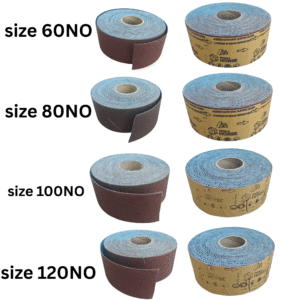 Cloth Roll Sanding Roll  50M HORSE Available in various grit sizes (60, 80, 100, 120)