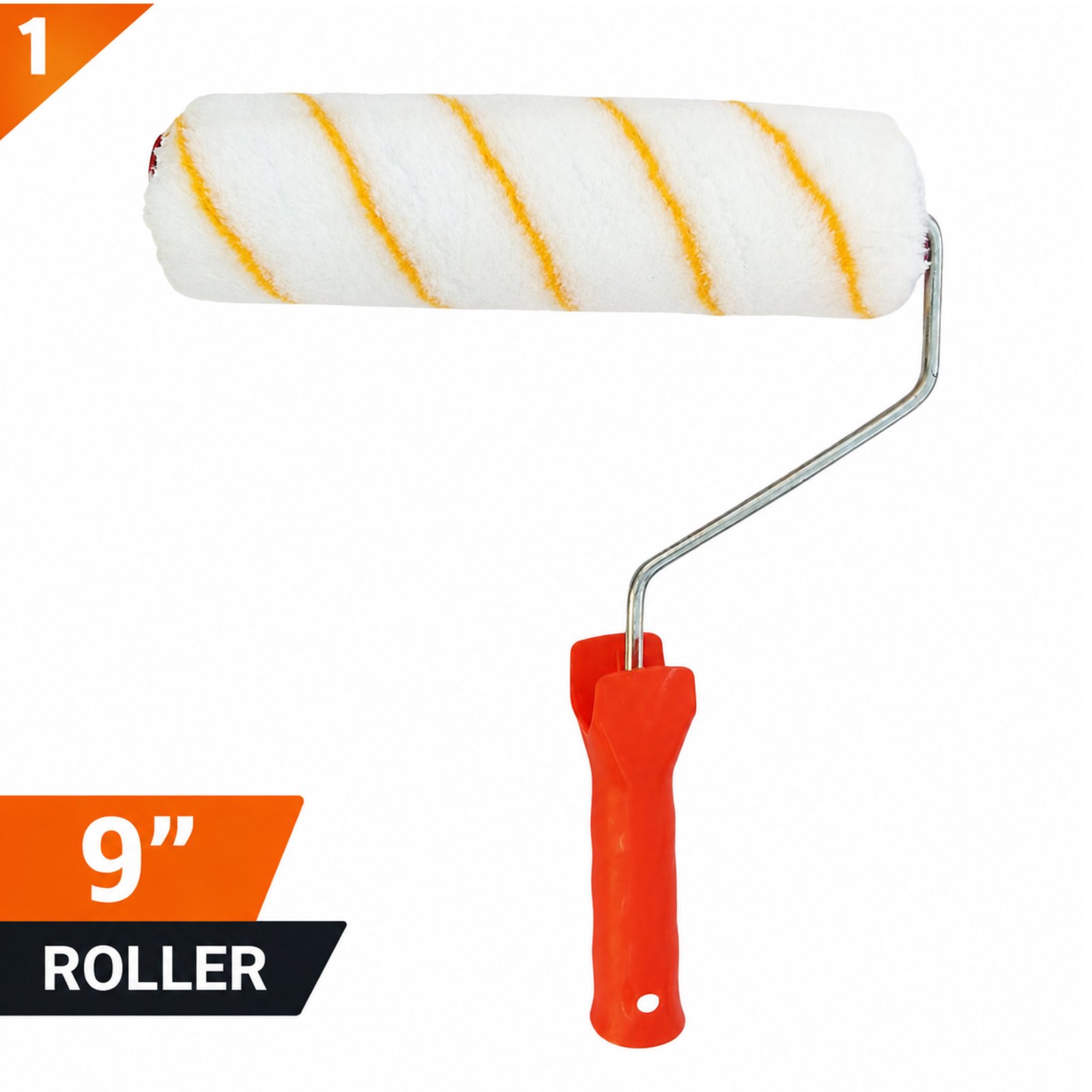 1st image Line Master 9 Inch Interior Line Roller | Premium Paint Roller for Smooth Wall Finish - Image 1