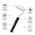 2" Epoxy Roller | Smooth Finish & Bubble-Free Epoxy Coating Roller - Image 5