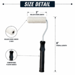 2" Epoxy Roller | Smooth Finish & Bubble-Free Epoxy Coating Roller - Image 3