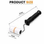 2 Inch Line Roller | Premium Microfiber Paint Roller | Smooth & Even Finish | Wall, Ceiling, Door & Corner Painting Roller - Image 6