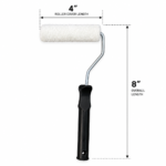 4″ Epoxy Roller | Smooth Finish & Bubble-Free Epoxy Coating Roller - Image 3