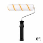 6 Inch Line Roller | Premium Microfiber Paint Roller | Wall, Ceiling, Door & Corner Painting Roller