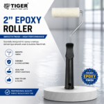 4″ Epoxy Roller | Smooth Finish & Bubble-Free Epoxy Coating Roller - Image 2