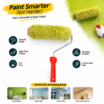 9 Inch Green Thread Master Paint Roller | Painting Roller - Image 2