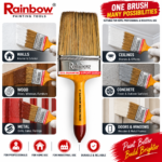 Rainbow Max 4" Paint Brush – Professional Quality - Image 3