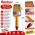 Rainbow Max 4" Paint Brush – Professional Quality - Image 2